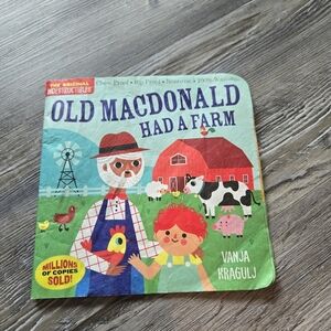 Old MacDonald Had a Farm Indestructable Children's Book